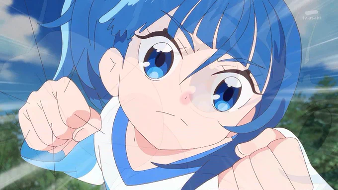 スカイランド神拳すげぇぇぇぇぇぇぇぇ!!! #nitiasa #precure 