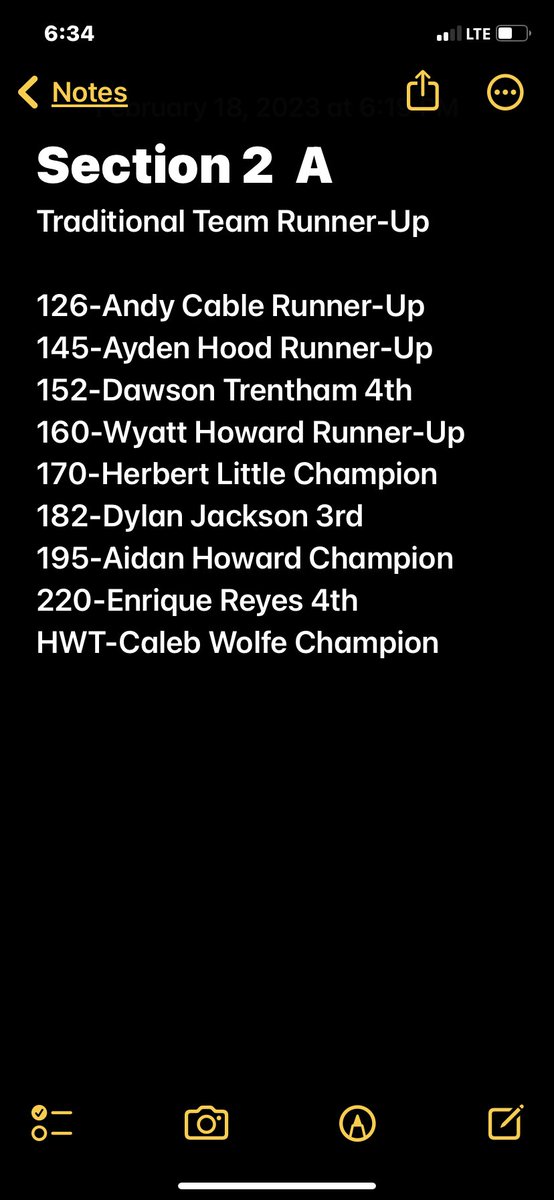 PfhsTiger's tweet photo. Your Tigers are the Section 2 A Traditional Team Runners-up and qualified 9 wrestlers to move on to State! #GoTigers https://t.co/lkKEzaMnj2
