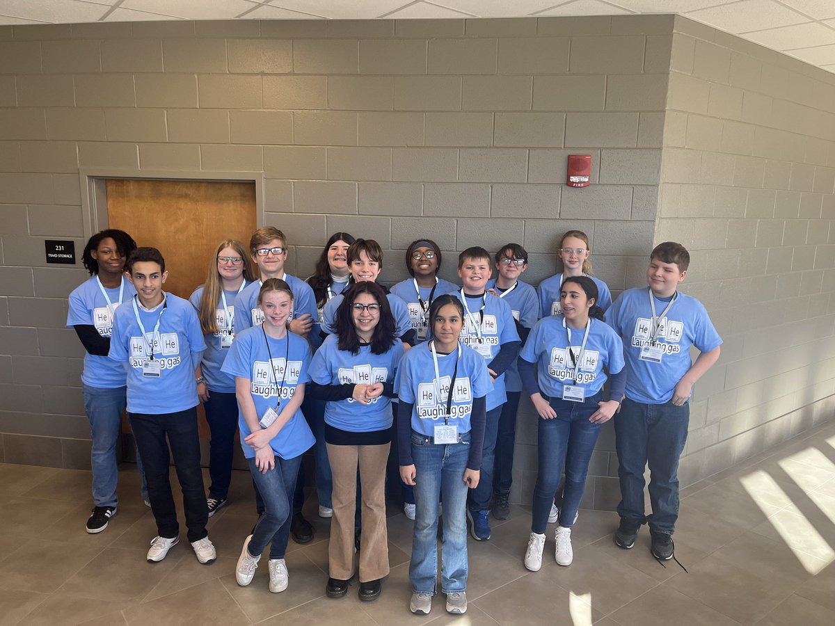 RockyForkMS's tweet photo. Congrats to our Science Olympiad team! An awesome day for regionals AND they are going to STATE!!! 💙⚡️💙 https://t.co/svQ8jEqn8o