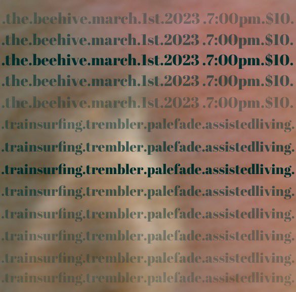 ringin’ in march with this cool ass lineup