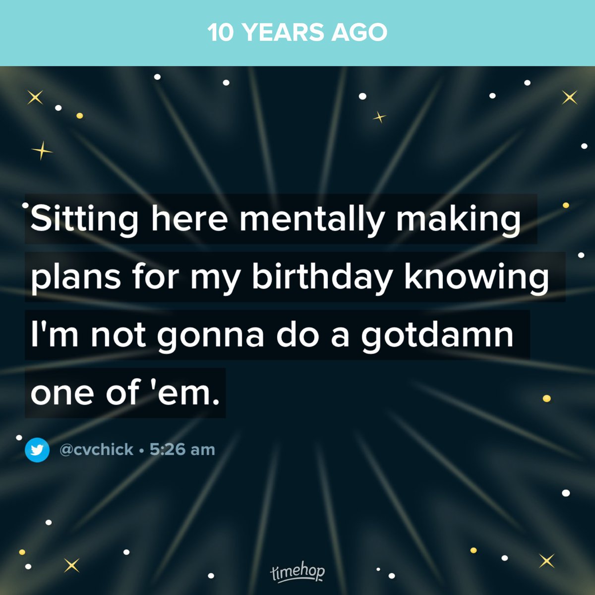 cvchick's tweet photo. If anything I’m consistent 🙌🏽 https://t.co/d8YEr89bCf