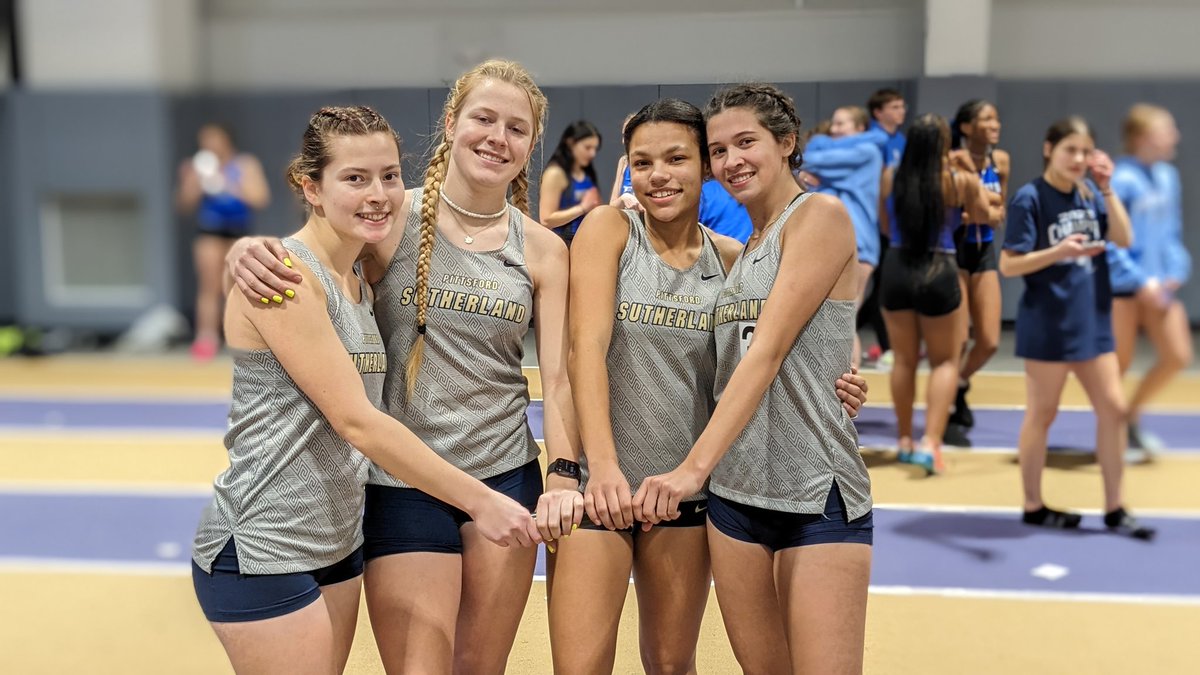 Congratulations to our sectional champions: Sophomore Will Tempest 3200m (10:12.53), Sophomore Ella Rice 1000m (3:13.51) and the 4x200m (1:52.71) of Seniors Maya Rouse, Molly Ritter, Leeah Herbert, and Alex Bova! <a href="/PCSDAthletics/">Pittsford Athletics</a>