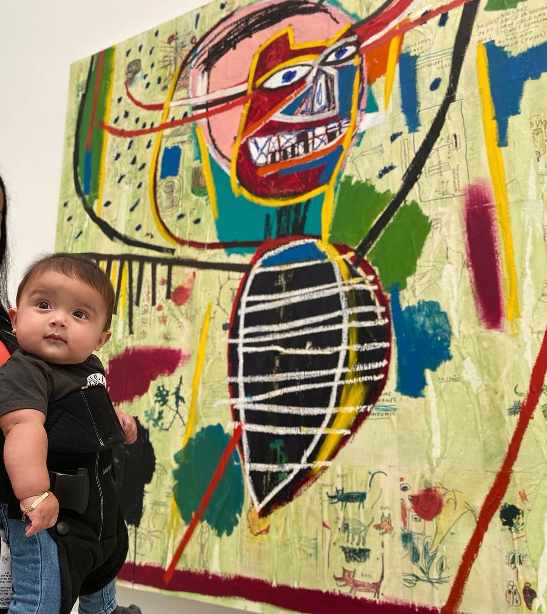Baby, meet Basquiat. You’re never too young to spend your day with art! We offer free general admission to our leading collections of postwar and contemporary art. Visit and spend some time with your family. 📸: Killakamp21 on Instagram