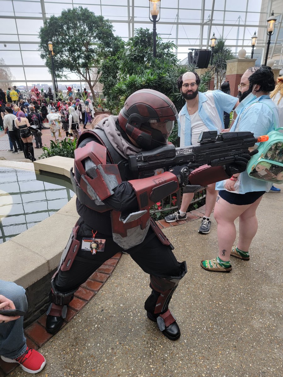 Jsmetzer71's tweet photo. I had a blast in my ODST cosplay at #katsucon #Katsucon2023 https://t.co/gBshTi2A4P
