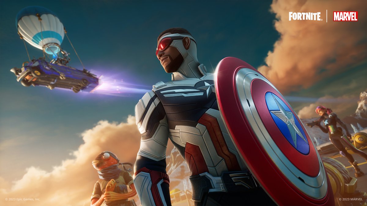 FortniteANZ's tweet photo. Strength defined by hard work and a willingness to do what’s necessary.

Get the Captain America and the BriteStar Loading Screen when you grab the Bundle from the Item Shop! 🌟 https://t.co/afDEU9TqKM