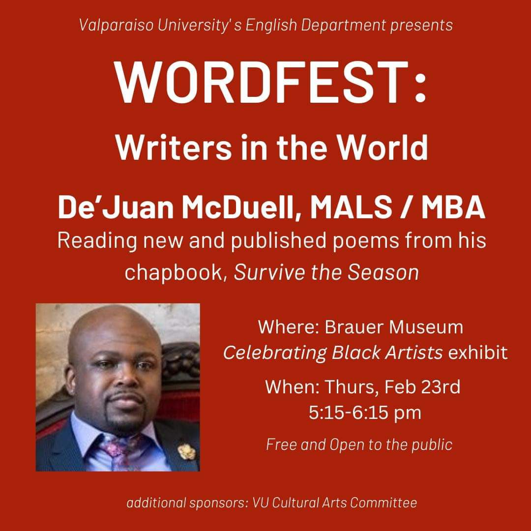 ProfeJaja's tweet image. Look what’s going down! Full circle and so proud! #Valpo #BlackHistoryMonth #VU #poetrycommunity #BLM