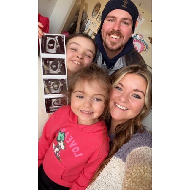 albuckk_'s tweet photo. wehlage party of •five• coming september 2023!

we are over the moon excited to be adding another bundle of joy to our family. 🤍 https://t.co/69rU18d3f1