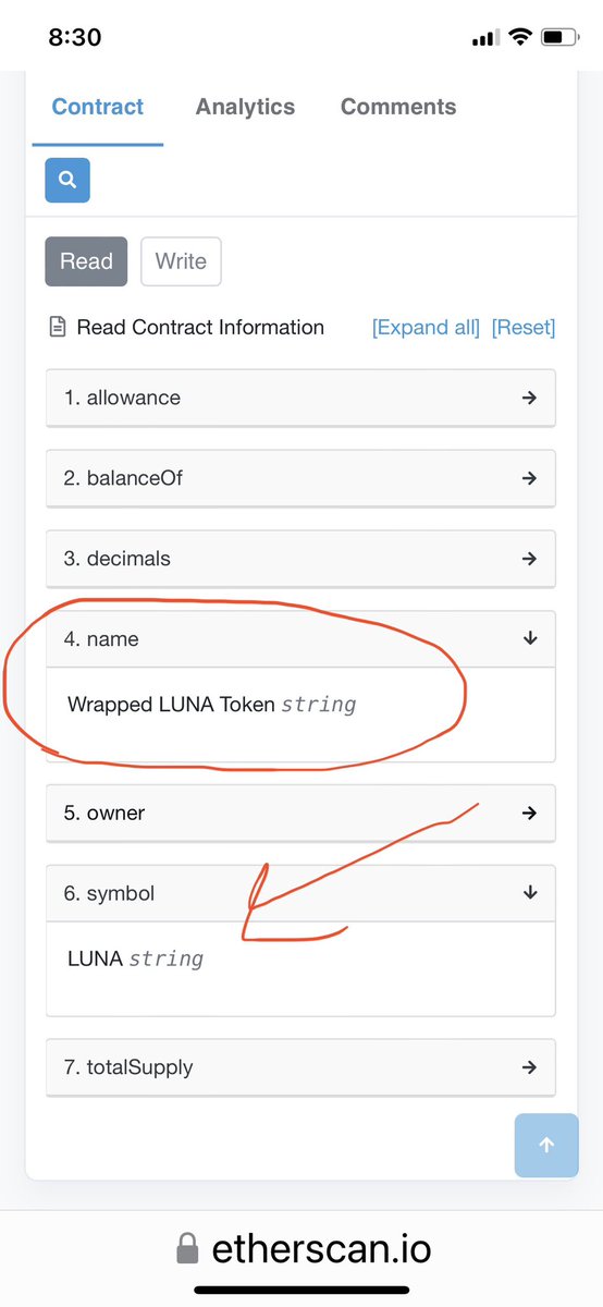 DirtyRooster_'s tweet photo. @gadikian @stablekwon @TheDemocrats @FTX_Official @SBF_FTX @GaryGensler @terra_money The #smartcontrct that I purchased is my claim to luna… I even have receipts that clearly show 
LUNA
New native symbol 
On Ethereum 
…. That IS $wluna 
It’s not a “claim”. 
It what I own. https://t.co/TsZuia2kBL