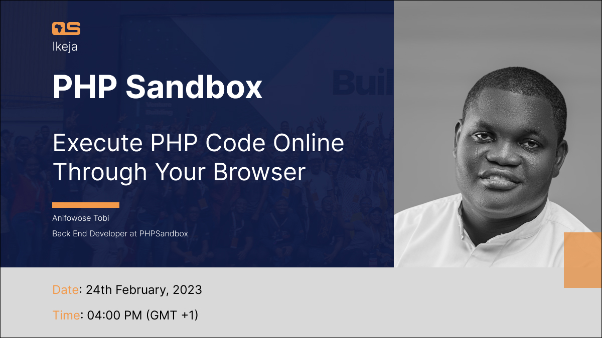 oscaikeja's tweet photo. With over 20,000 users and 100,000 notebooks created, @phpsandboxio @bosunski  is building an amazing online coding platform for the PHP community!

@TobiAnifowose  will show us features you should know about.

Turn on your notifications here

https://t.co/p1IHVsw1Si https://t.co/0DkDuJeZMT