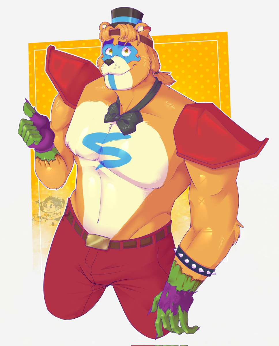 WheatleySilver's tweet photo. Glamrock Freddy 🐻

#FNAF #fnafsecuritybreach #fnafsb #fnaffanart #glamrockfreddy https://t.co/EXrawU8oPl