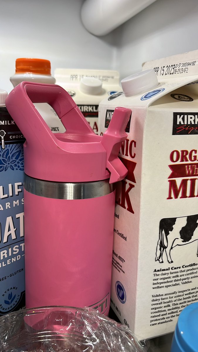 paternitytested's tweet photo. Hey, @YETICoolers— #parenting question— if I have leftover milk in my daughters pink container… is it better to put it in with the straw open or closed? #science @donttrythis https://t.co/fFjQg0kpl8