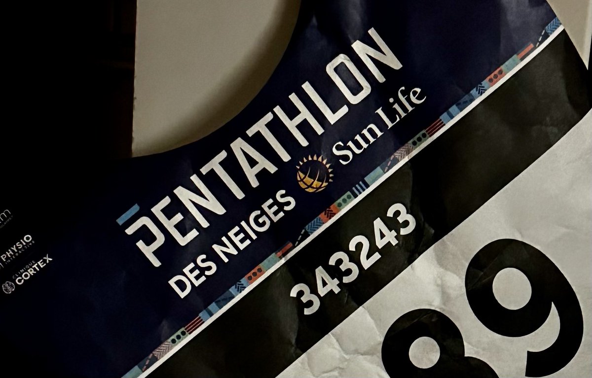 christcout's tweet image. @Franpeuple un petit clin d’œil en hommage au plaisir que nous avons eu à vous écouter en famille durant les longs trajets en voiture. Pentathlon des neiges 2023 aujourd’hui. C’était hilarant d’entendre l’annonceur nommer notre équipe!  3433432343…