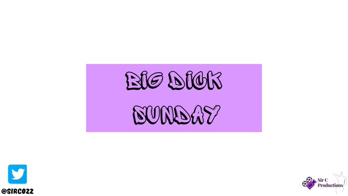 Sir C Founder Of SirC’s Productions 😈 - BIG DICK SUNDAY! ALL CAN PARTICIPATE LADIES post your sexiest pics and vids with dicks or dildos Gents show the morning wood so the ladies can drool LIKE AND RT to increase exposure HAVE FUN AND PARTAKE!!! https://t.co/waocmU8OgV