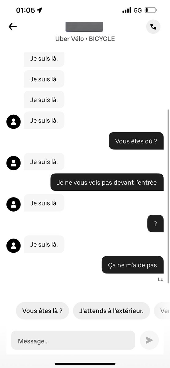 Kyria_TV's tweet photo. Compliquée la réception de mon Uber Eat … https://t.co/GkyZR7dNdU