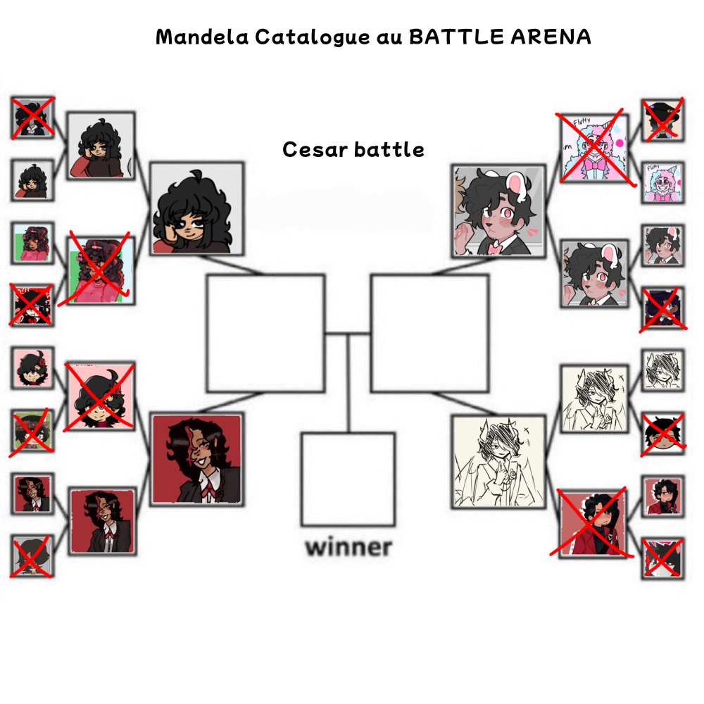 The Mandela Catalogue Characters Bracket - BracketFights