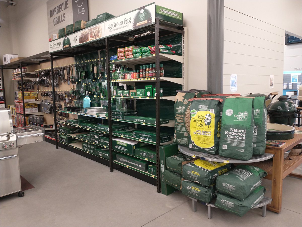Thinking spring! Thinking Big Green Egg!Colmar True Value!