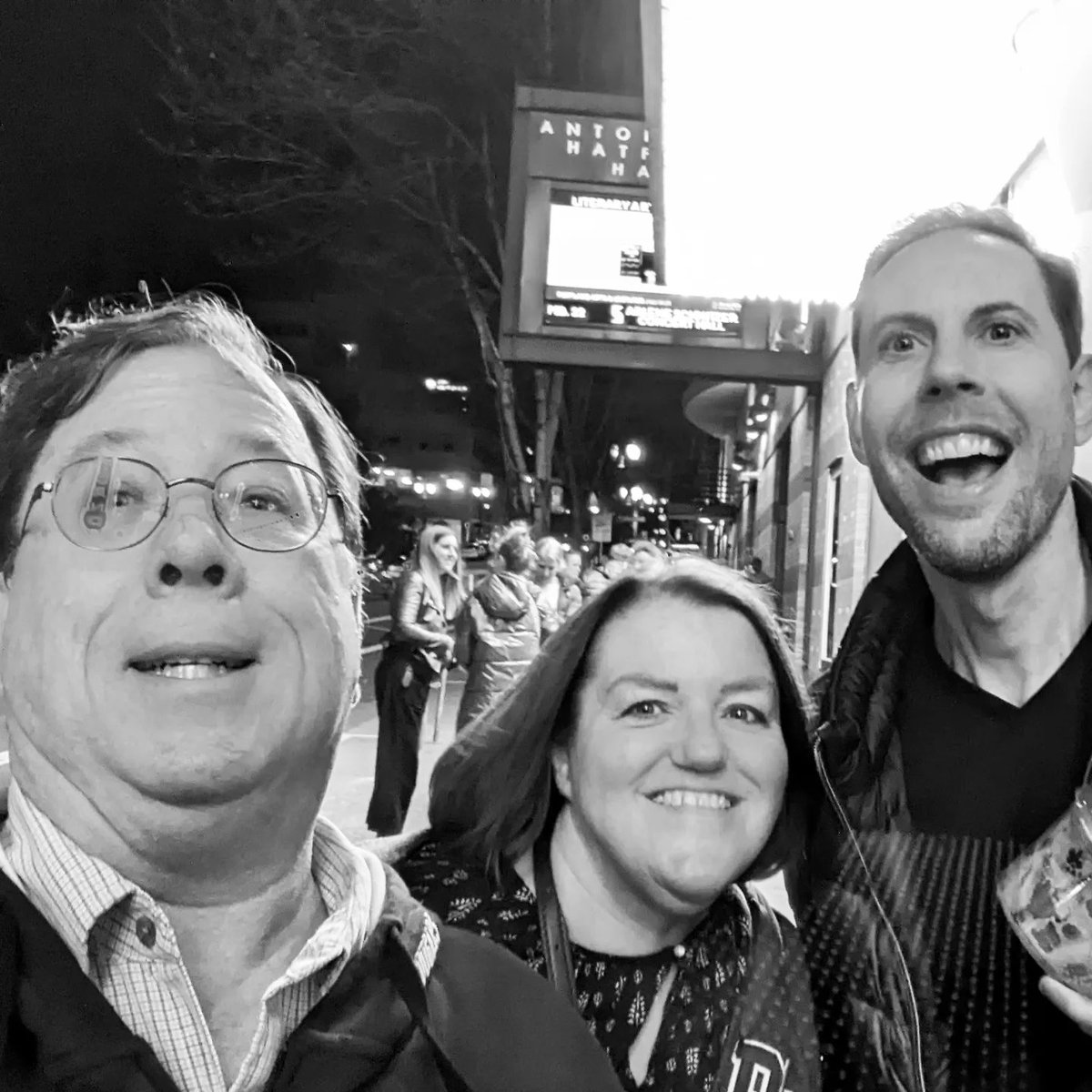 We told our kids we came up from CA to Portland to see the newest Grandbaby but REALLY the reason was to see <a href="/RyanHamilton/">Ryan Hamilton</a> 🤣! It was a great show - very clever audience interaction - and we are now apparently RH "groupies" 😂!