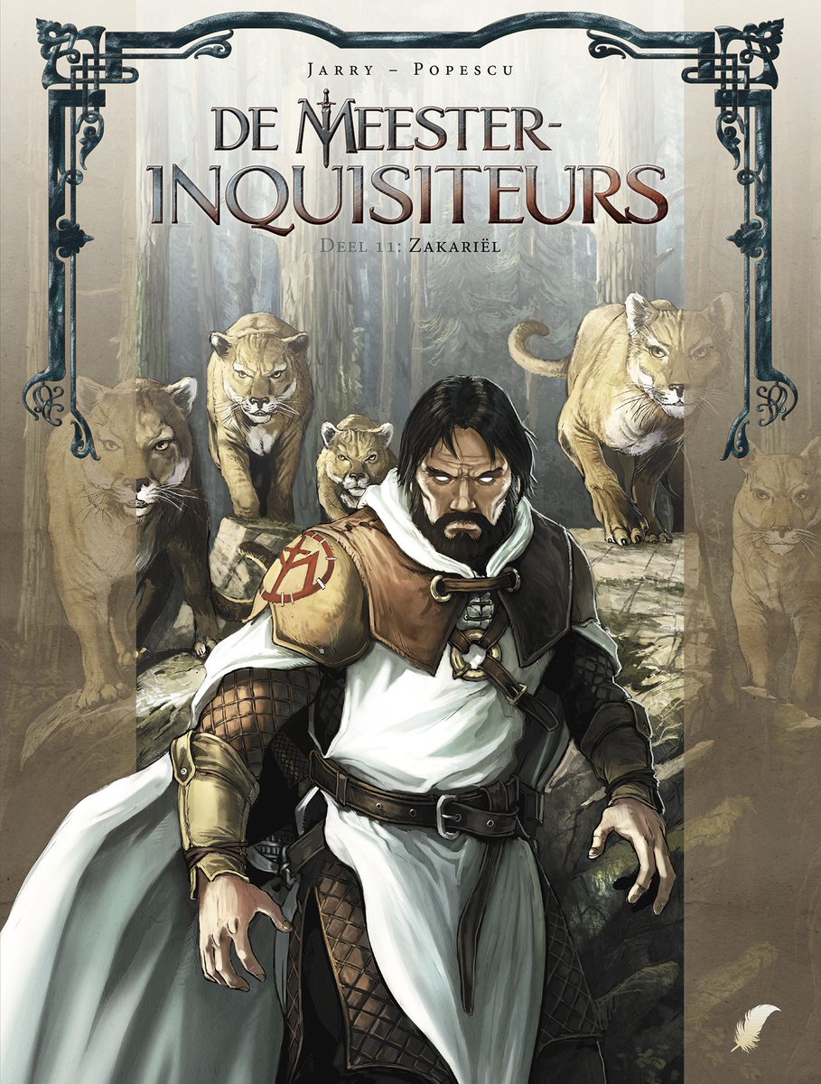 stripland_BENL's tweet photo. Deel 11 van De #Meester-#Inquisiteurs is verschenen bij #Daedalus. De uitgeverij heeft aangegeven een tandje bij te zullen steken wat vertalingen betreft. De reeks telt in 't Frans reeds 18 delen, de aankomende spin-off niet meegerekend. #Jarry #Popescu https://t.co/jGvrKOjDwg