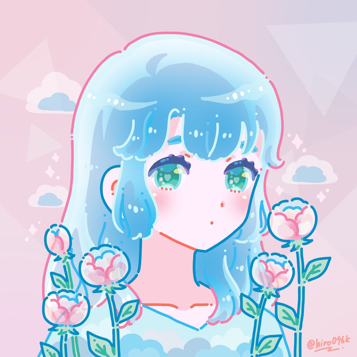 今夜21時にlistします❣️
今回は、春らしい花のモチーフです。

🌸list：2023/2/19  21:00 (JST)
🌸price : 0.04eth

コレクション100作品を記念して、2/28までにご購入頂いた方には、購入者特典あります✨詳細はリプへ