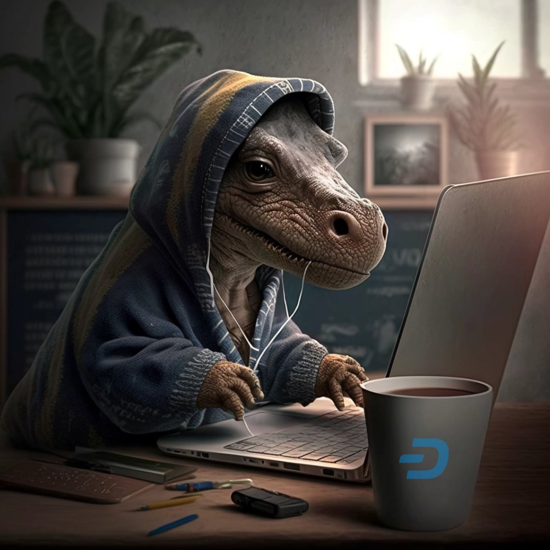 Dashpay's tweet photo. Dashisaur or TyrannoDashus Rex? 🦖 https://t.co/5UoVSezyHh