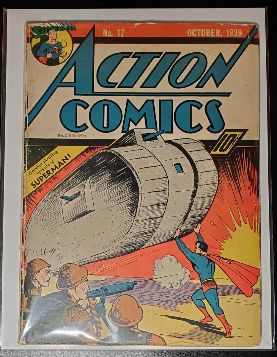 galacticquest's tweet photo. The sinking of the Titantic (1912) must have still been fresh in the writer's mind. I found it interesting that Superman wasn't nearly as powerful as he is today. It took a good number of pages for him to save the passengers and bring the ship to shore. https://t.co/pKAYhlUPrN