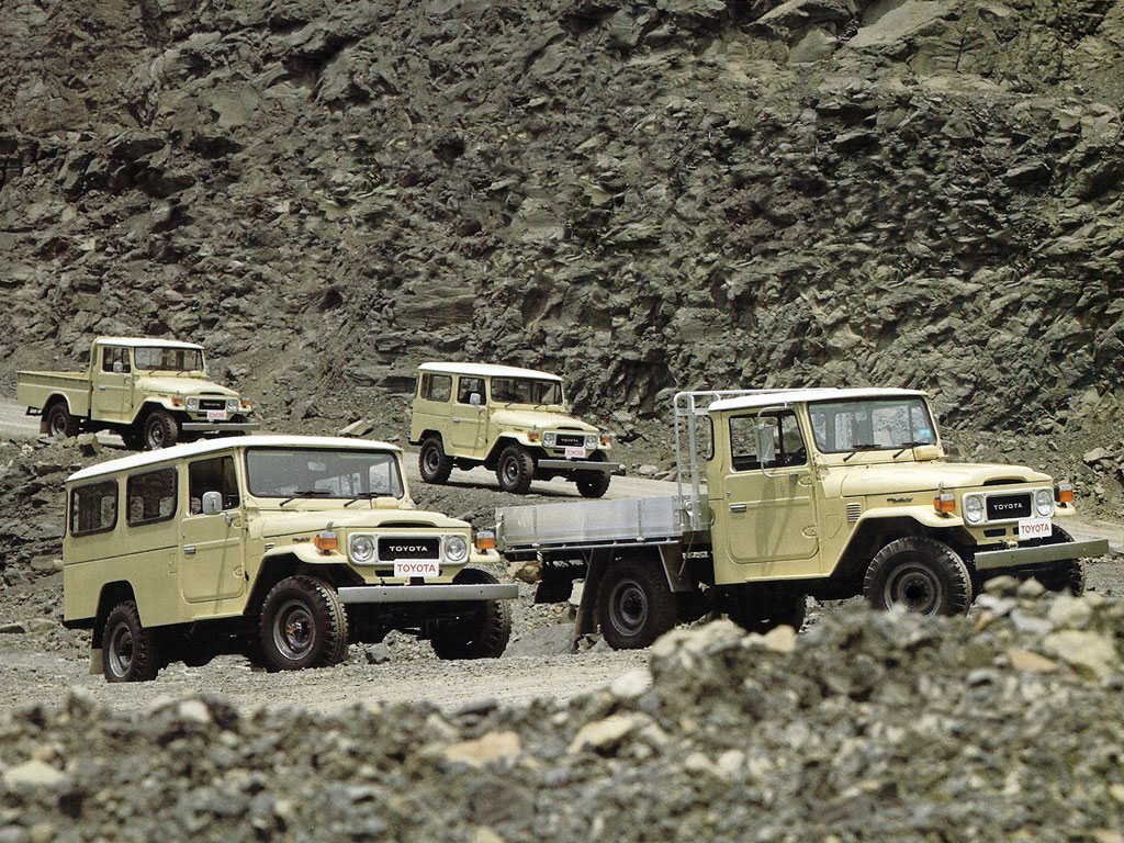 My #today's #Icon of #contemporary #Car #design is: Toyota Land Cruiser BJ40 1980 [I]