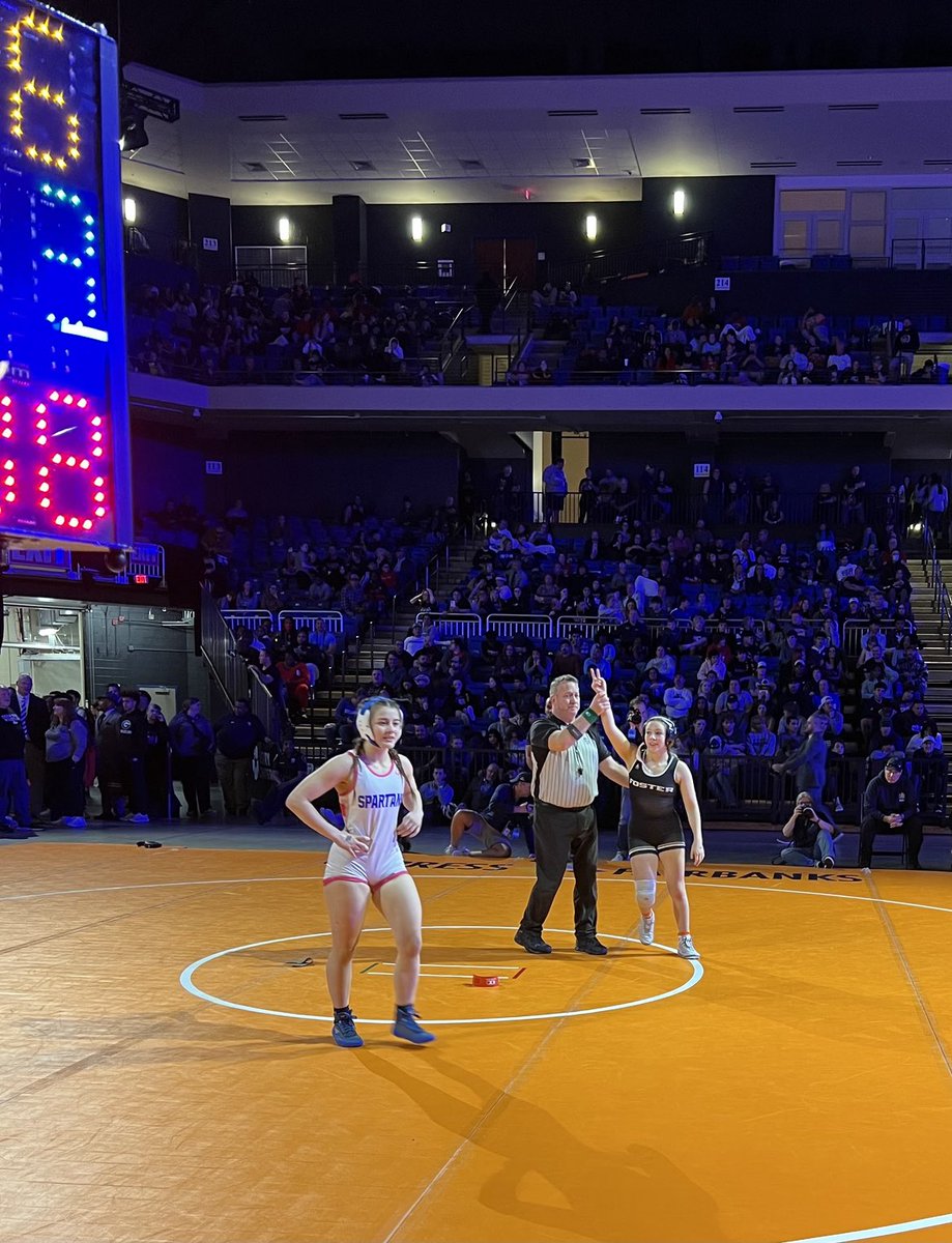 Foster has a 2 TIME STATE CHAMPION!!! Way to go Madi!