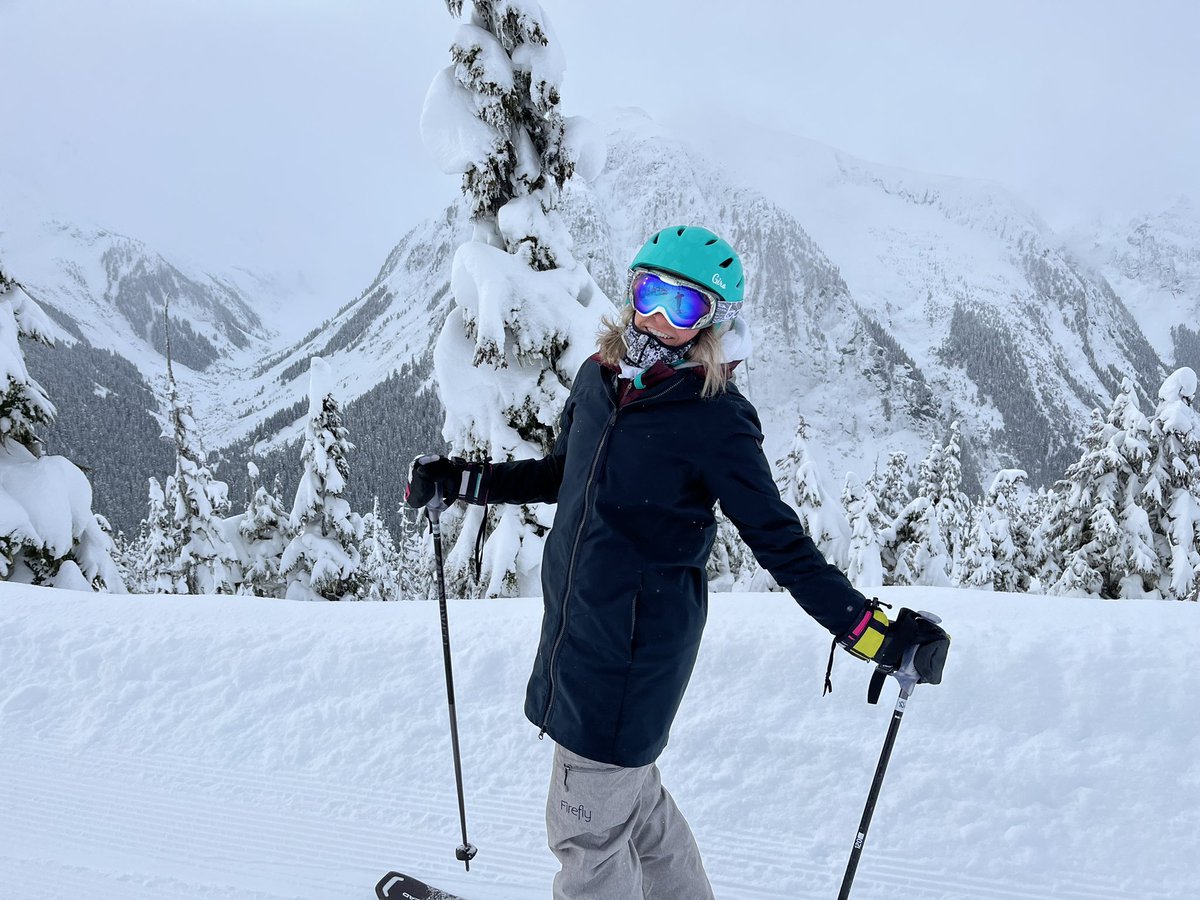 Fun #CoastMountains skiing today at #Shames. Shames Mountain / My Mountain Co-op is a hidden gem in Northwest British Columbia! Thanks for a great ski day start to finish.