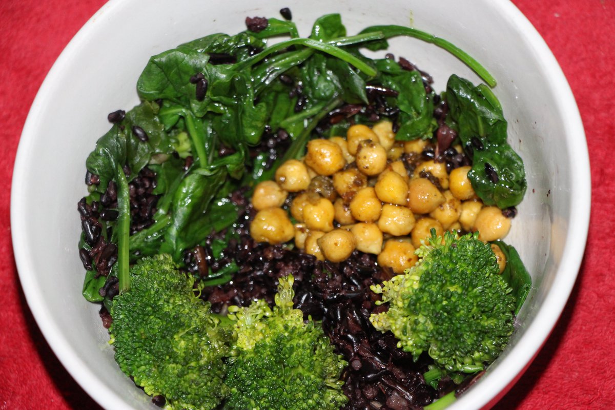 Pauline Park on Twitter "I just curried organic chick peas & steamed