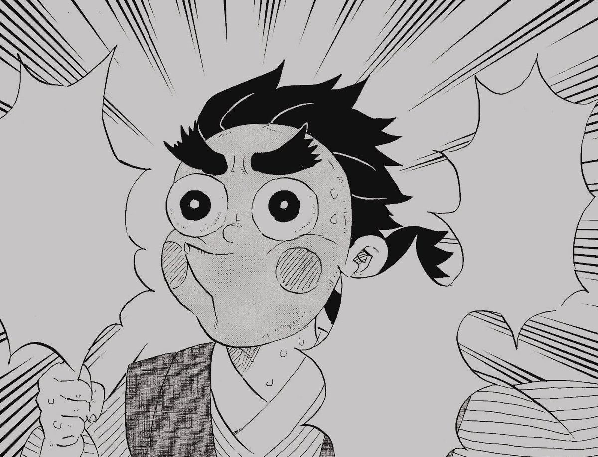 gankodomo's tweet photo. ㅤ
what’s  the  𝗥𝗘𝗔𝗗𝗘𝗥  doing  in  the  village .ᐣ  it’s  got  the  youngster  curious  as  he  rushes  over  to  greet  them.
ㅤ https://t.co/0meT3dysKn