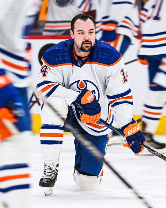 Devin Shore on the ice. 