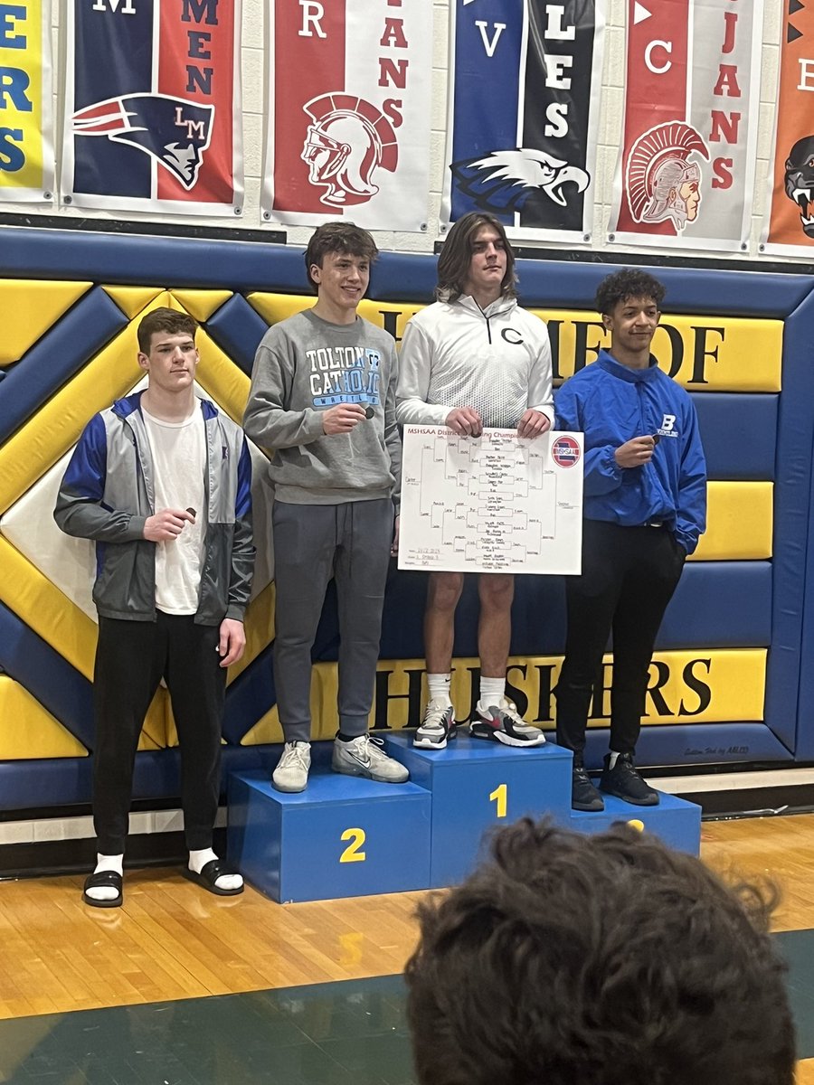 Congrats to Seth Sims who finished 4th at the Class 1, District 3 meet today and qualified for the state meet!