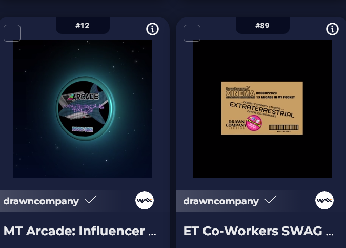 🎉Drawn Company Mysterious Tales is live!
#giveaway 3 Legendary Influencer Badge and 3 ET Swag Box🥳

- Flw <a href="/FunnyNFTGuy/">Drawn Company</a> <a href="/Dub_wizard/">Dub Wizard</a> 🎬

- RT #WAX adr👇

- Ends in 72h gl🙏

👉discord.gg/hh5avYYXq2

#NFT #NFTs #NFTCommunity #NFTGiveaway #nftart #Giveaways #WAXP #WAXNFT <a href="/WAX_io/">WAX</a>
