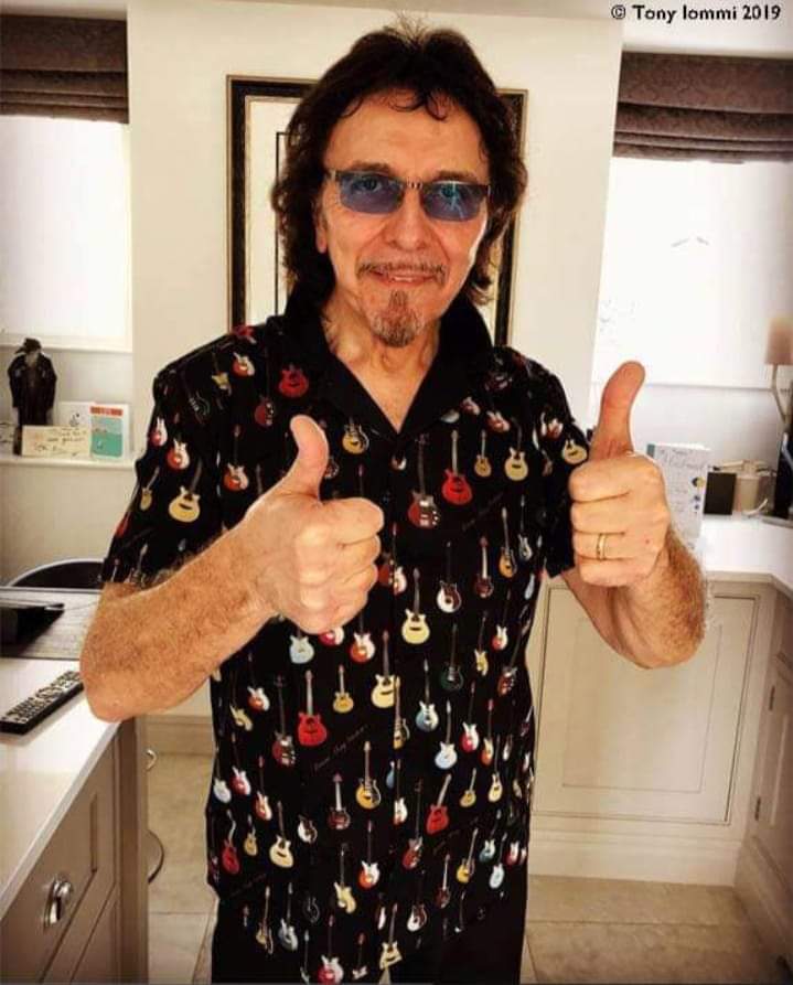 Happy 75th birthday to Tony  Iommi 