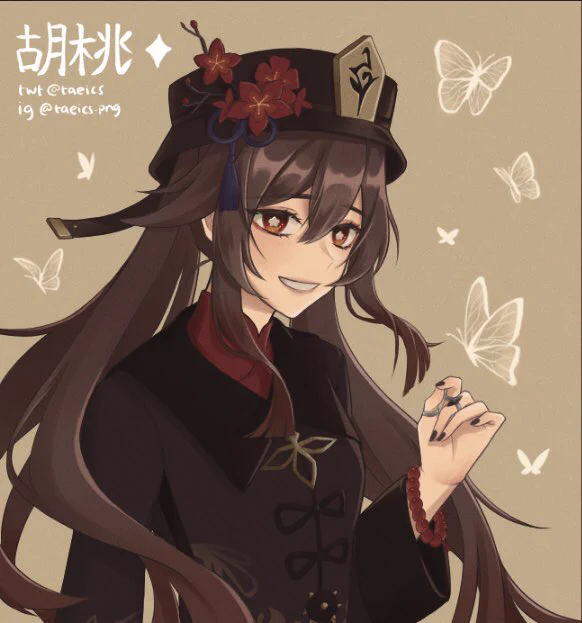 my 2021 genshin art was so cute :')i did a lot of exploration with art styles back then it was so funnn 