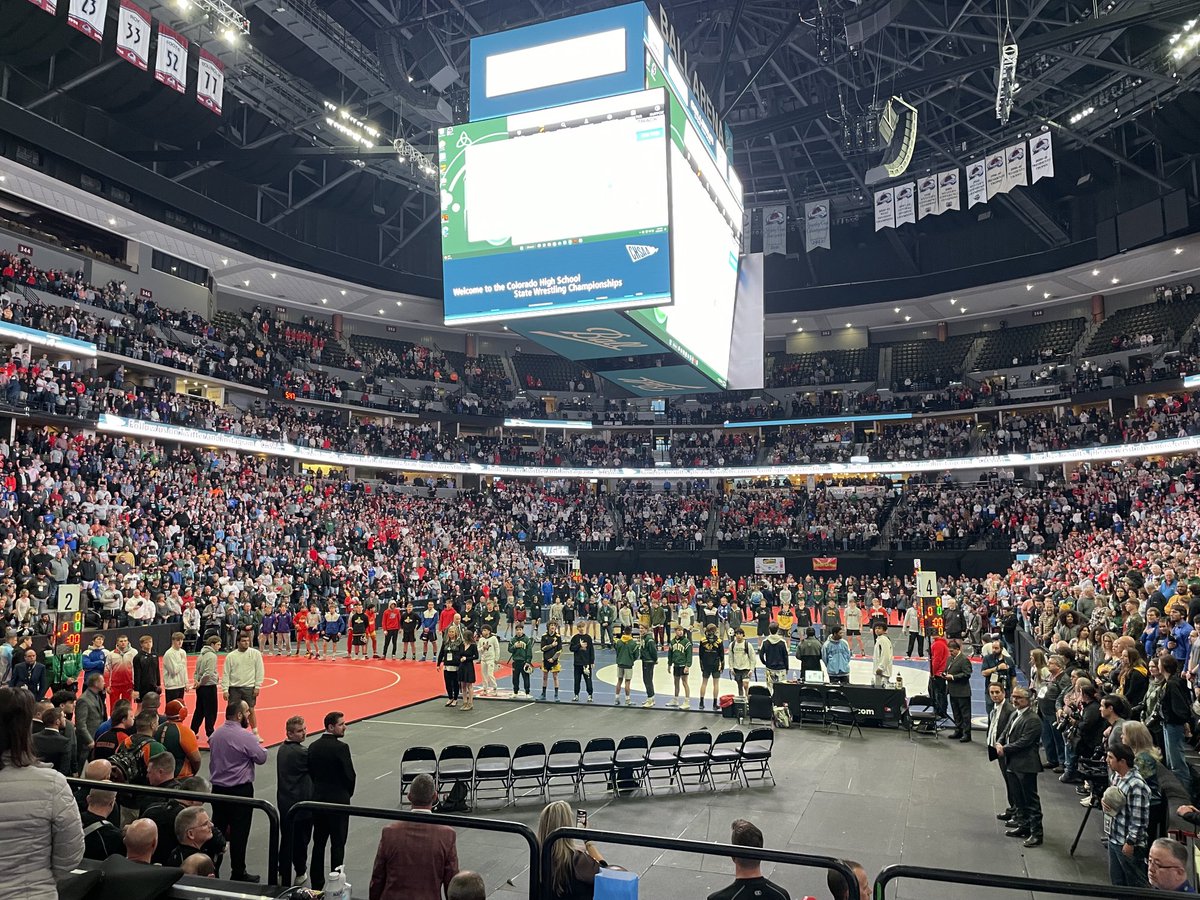 CHSAA on Twitter "Almost go time at Ball Arena for the 2023 state