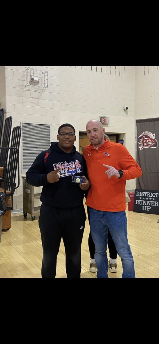 Jason Bilinski (@coachbilinski) on Twitter photo Congratulations to Edison Andino for winning the District 31 Championship! Edison pinned the defending Region 8 Champion in the Finals. <a href="/TBoltAthletics/">Dave LaGamba</a> <a href="/BoltsPrincipal/">Jaime Sutton</a> @millvillesuper <a href="/McGurkSports/">Tom McGurk</a> Congratulations to Edison Andino for winning the District 31 Championship! Edison pinned the defending Region 8 Champion in the Finals. <a href="/TBoltAthletics/">Dave LaGamba</a> <a href="/BoltsPrincipal/">Jaime Sutton</a> @millvillesuper <a href="/McGurkSports/">Tom McGurk</a>