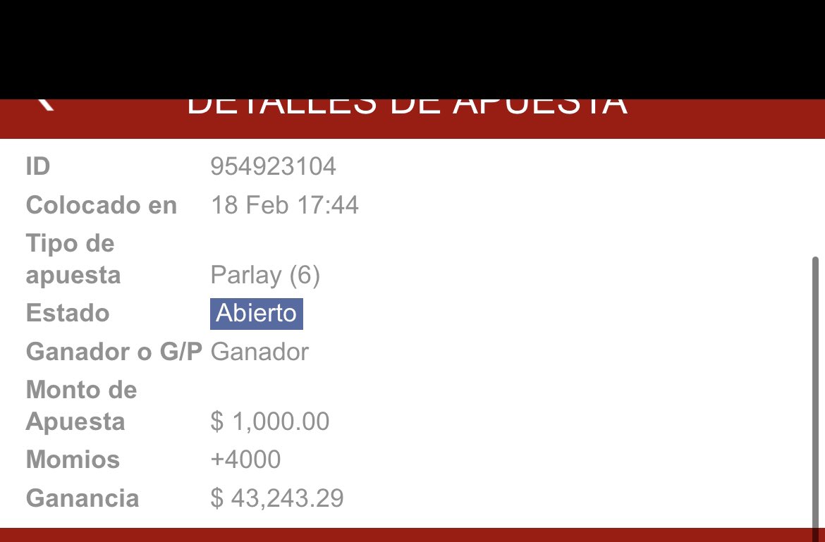 CardinalTeamTct's tweet photo. Me aloqué alv
#Freerlay +4000 🔥
Estos ticket poca % de ganarse pero aquí pueden elegir algunos directos
Pero todas las jugadas tienen análisis 🧐 y la lucha se va a hacer 🤟🏼
Jalan? Lluvia de amor
#GamblingTwitter #Ingesportspicks 💎♥️🔂♥️🔂♥️🔂♥️🔂♥️🔂♥️🔂♥️ https://t.co/puhVXrX8jl