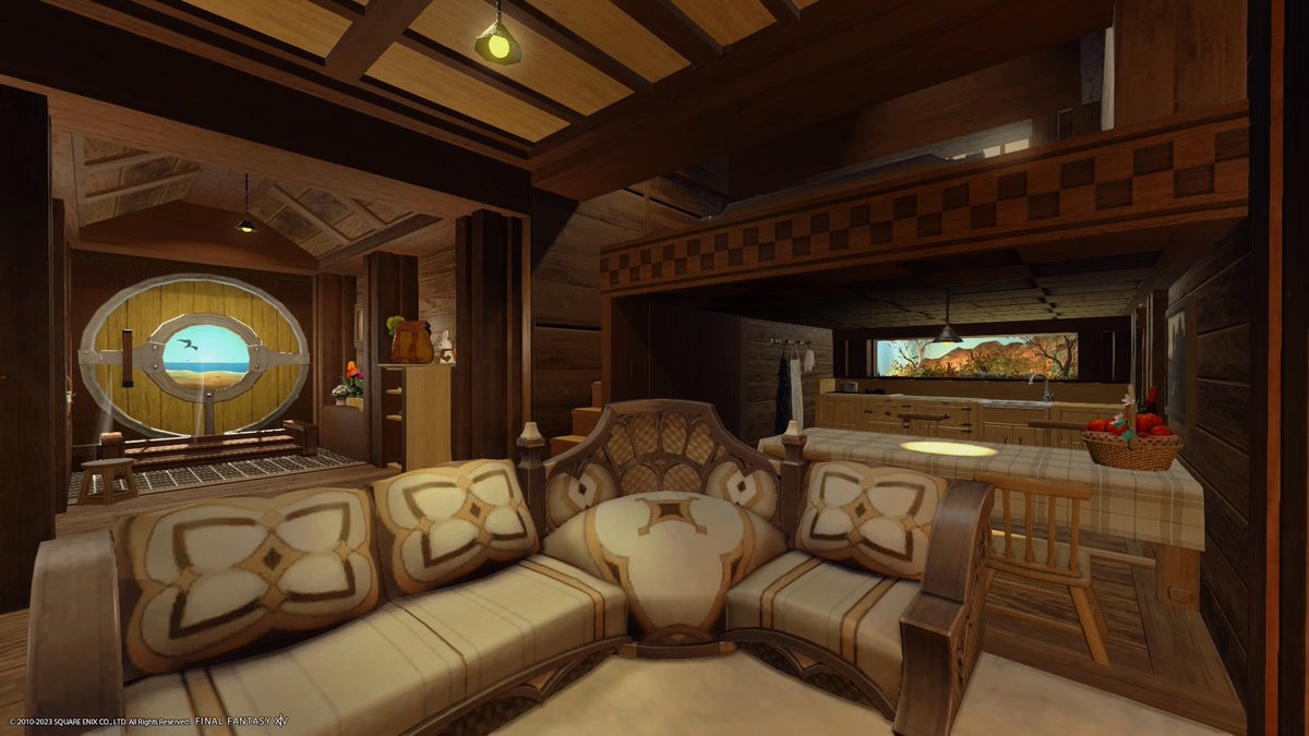 FF14_Zeromus_Sa's tweet photo. #ハウジング代行 147件目
『 島の中のアゼムの隠れ家 』
Mana Pandaemonium Empyreum 8-17（M）

依頼主様の希望
グリーナーハウスのテイストで好奇心旺盛なアゼムの住む家
読書スペース、ロフトベッド、暖炉あり

#MAHousing 
#HousingEden #HGXIV 
#FF14ハウジング ＃FFXIVHousing https://t.co/8KVSmTYlLn