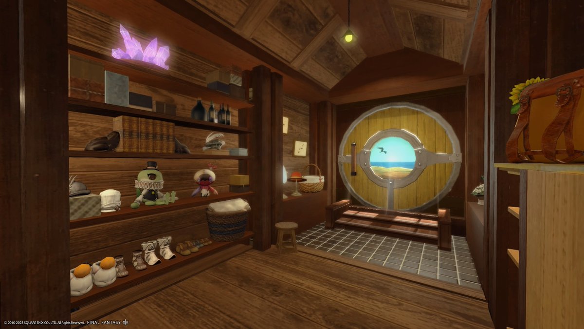 FF14_Zeromus_Sa's tweet photo. #ハウジング代行 147件目
『 島の中のアゼムの隠れ家 』
Mana Pandaemonium Empyreum 8-17（M）

依頼主様の希望
グリーナーハウスのテイストで好奇心旺盛なアゼムの住む家
読書スペース、ロフトベッド、暖炉あり

#MAHousing 
#HousingEden #HGXIV 
#FF14ハウジング ＃FFXIVHousing https://t.co/8KVSmTYlLn