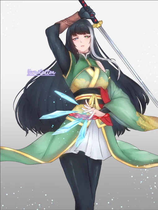 I missed drawing Ruri #yumilatteaoc 