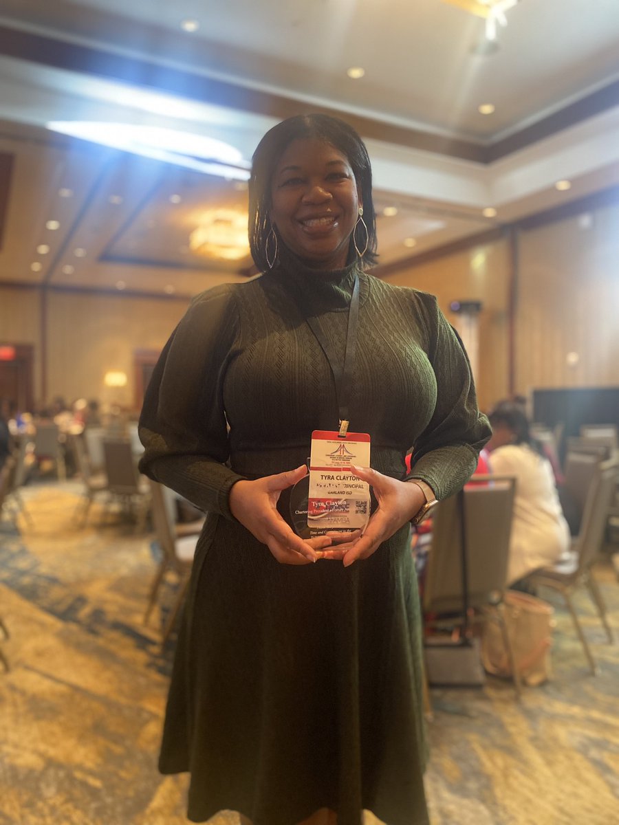 <a href="/ForneyAABSE/">Forney Area Alliance of Black School Educators</a> Immediate Past and Charter President <a href="/TyraClaytonEdu/">Tyra Clayton</a>  was honored today at the #TABSE2023 Congratulations Mrs. Clayton.