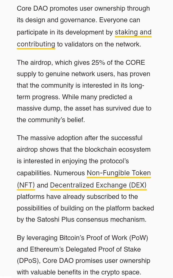 CryptoZone94's tweet image. We the #CoreHolders believed in Long-Term. Lets Send Core To The Moon 🚀💫📈
#CoreDao #CoreChain #SatoshiPlusConsensus  #CoreAirDrop  @Coredao_Org  @CJ_Reim