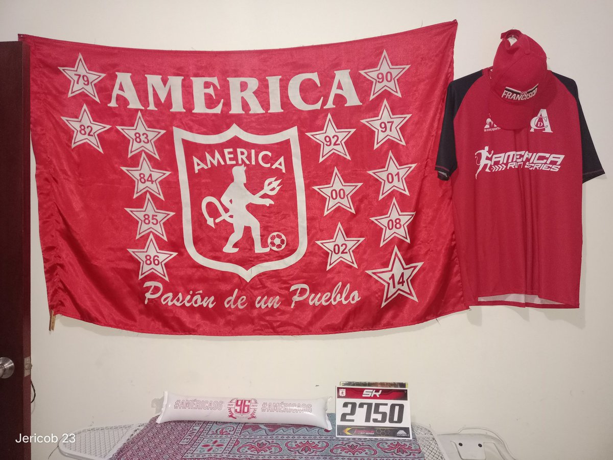 JericobOfficial's tweet photo. Todo #listo para mañana #familia #skarlata 👹🇦🇹🔥🏅#americarunseries @AmericadeCali https://t.co/LE1XAAlGBs