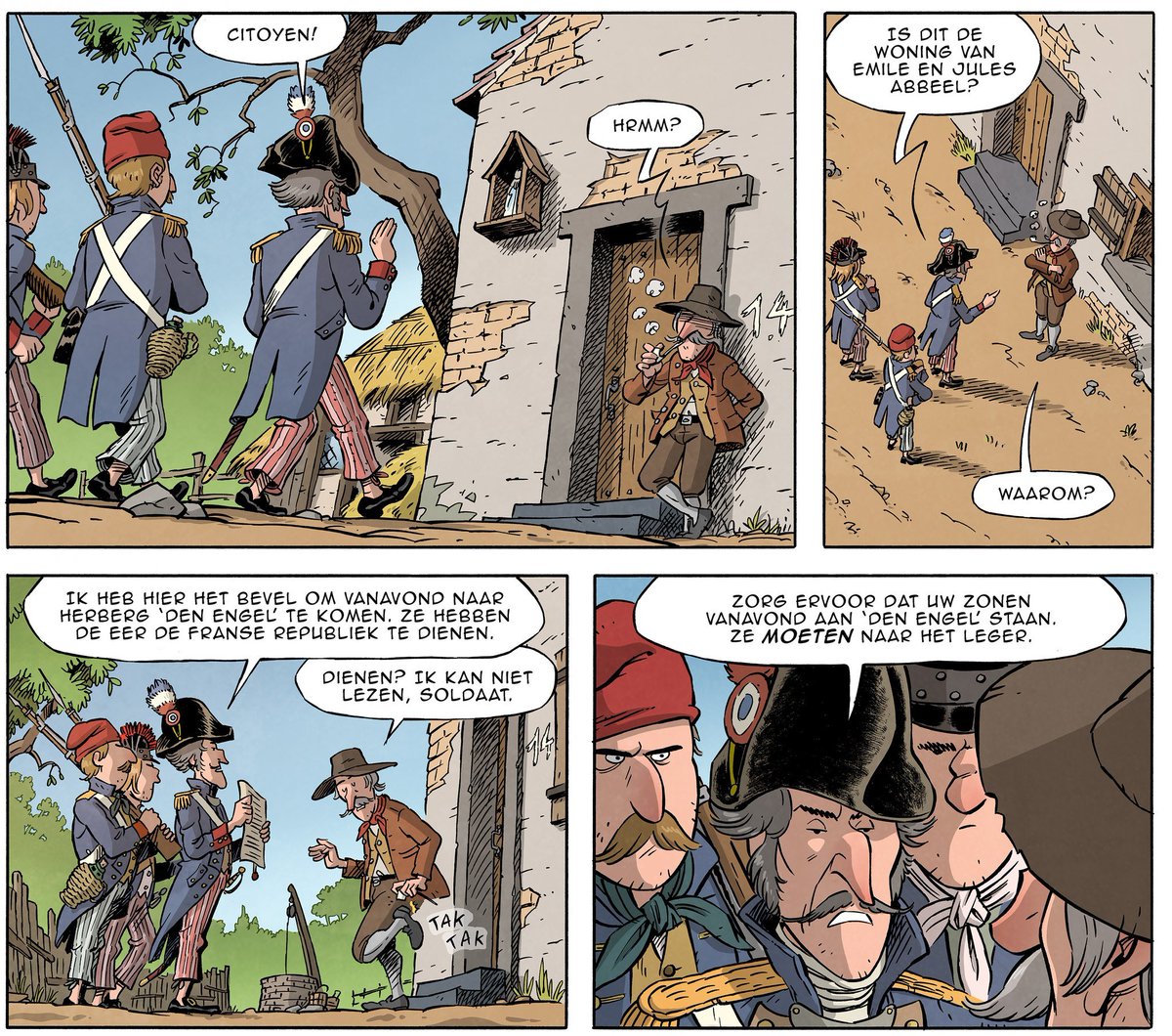 stripland_BENL's tweet photo. Gefascineerd door #HetVerhaalVanVlaanderen? De twee bijhorende graphic novels door #HarryDePaepe en #FrodoDeDecker, die schitterend tekenwerk aflevert, zijn bij elke stripboer verkrijgbaar. Kloeke HC-uitgaves, waar voor je geld! #TomWaes #EEN #VRT #DeMensen #Standaard https://t.co/bA4X5GJjVw