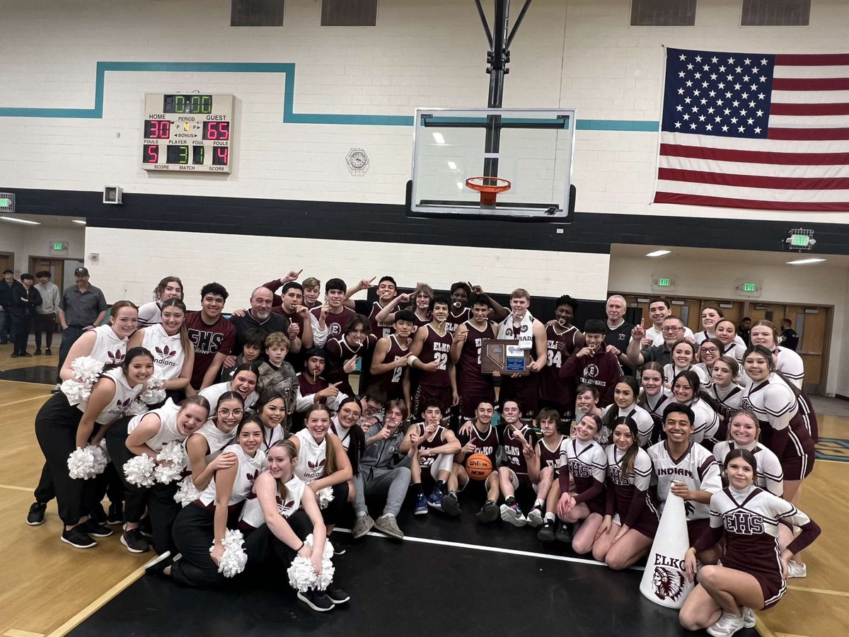 Best school spirit around. ✅🏀