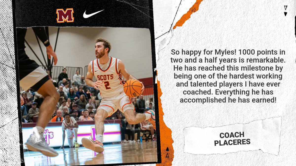 Congrats to <a href="/MylesRasm/">myles rasnick</a> for eclipsing the 1000pt mark in just two and half seasons. He did it while shooting 50-40-90 for his career. Every accolade he has received he has earned with his hard work and consistency to a team first attitude! Loyal dude! Love you #2 and we got more