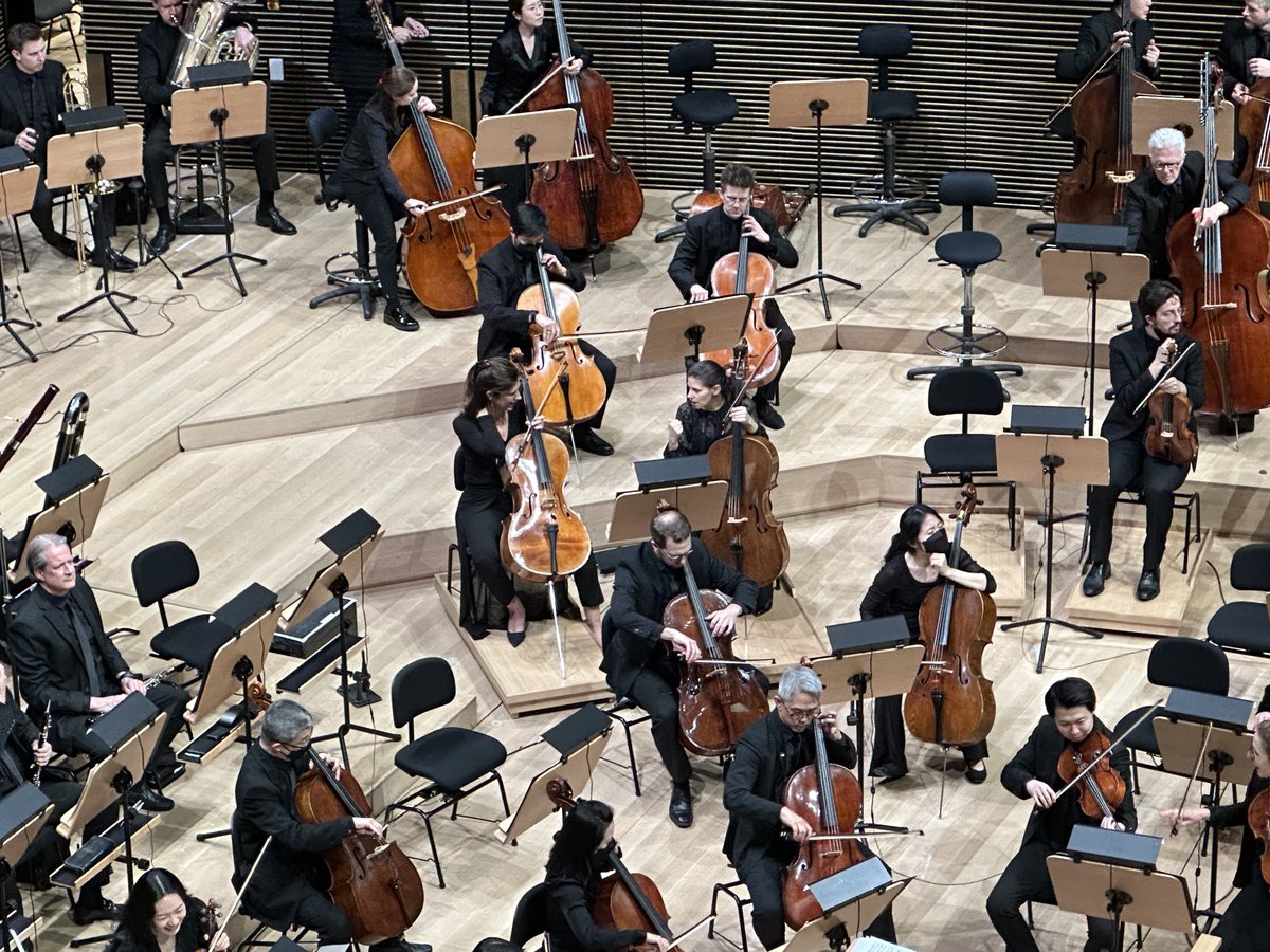 Excited to experience David Geffen Hall for the first time!