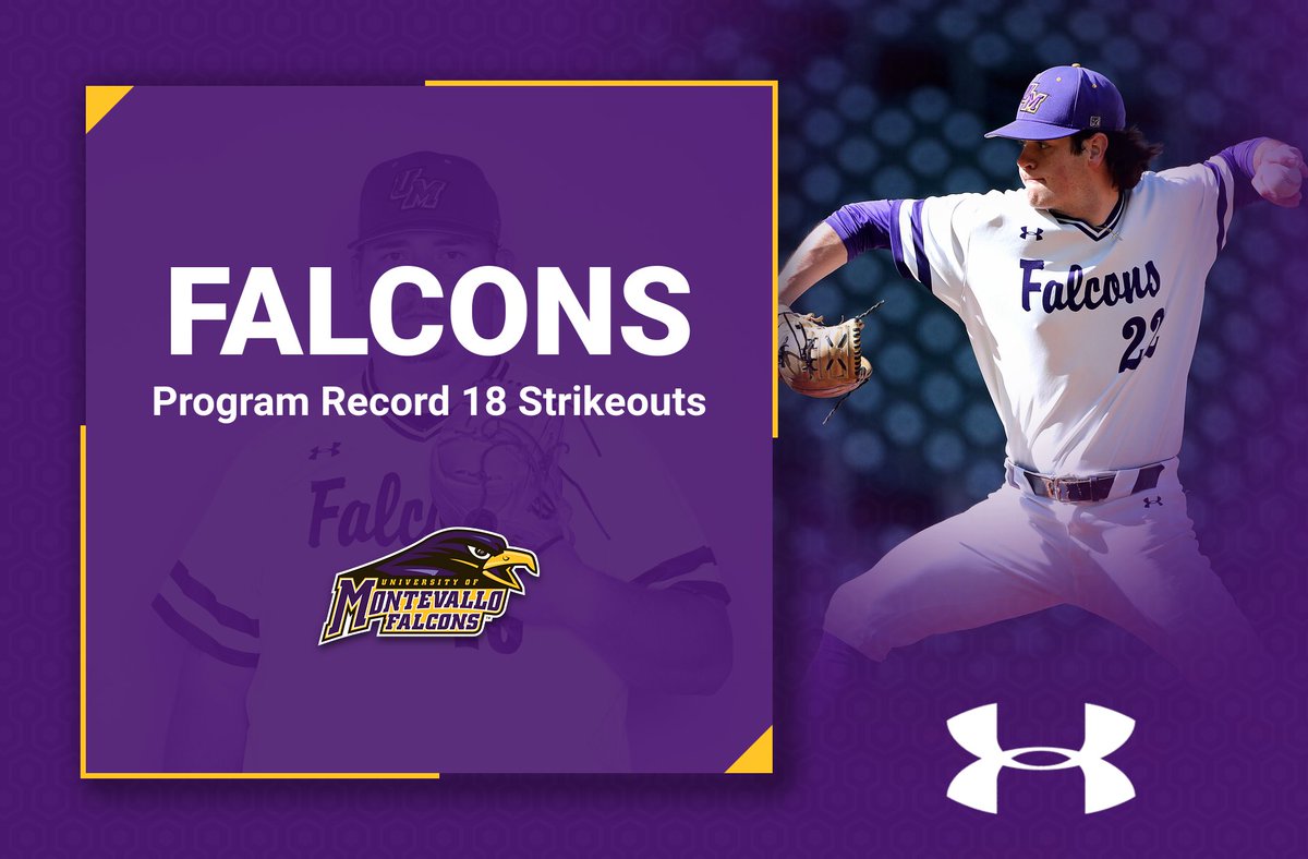 UMFalcons's tweet photo. #FALCONSWIN ‼️

Big wins for @UMoTownBaseball  👏

Asa Awbrey set the all-time program record in triples with his 13th 😤

In game two, the UM pitching staff fanned 18 batters, including 12 from JJ Pease, and set a new single-game record ‼️

📰 https://t.co/3YoZry1NAk

#RiseAbove https://t.co/cMoMiagXgE