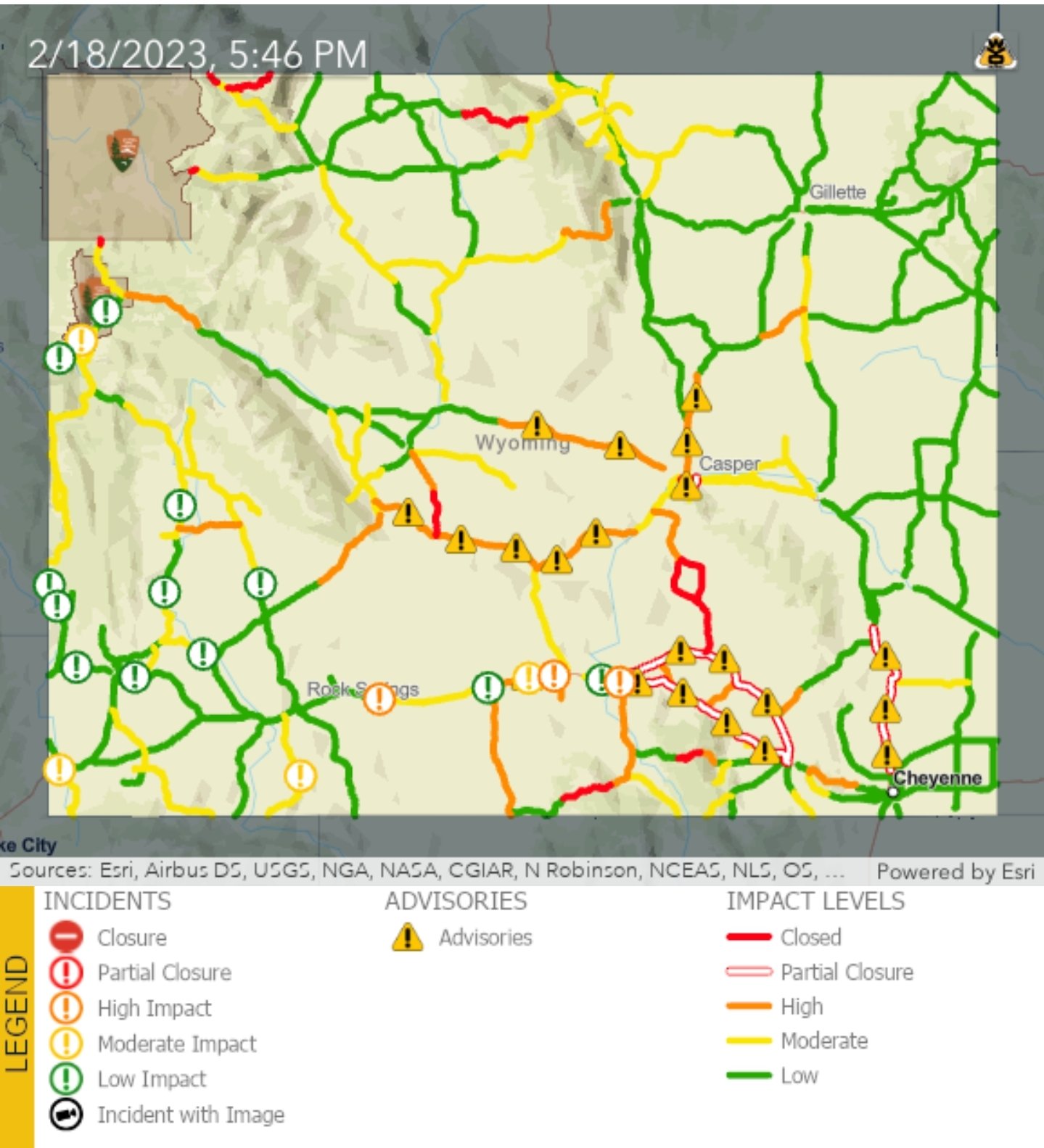I25 Conditions Wyomingabout - 928ner7
